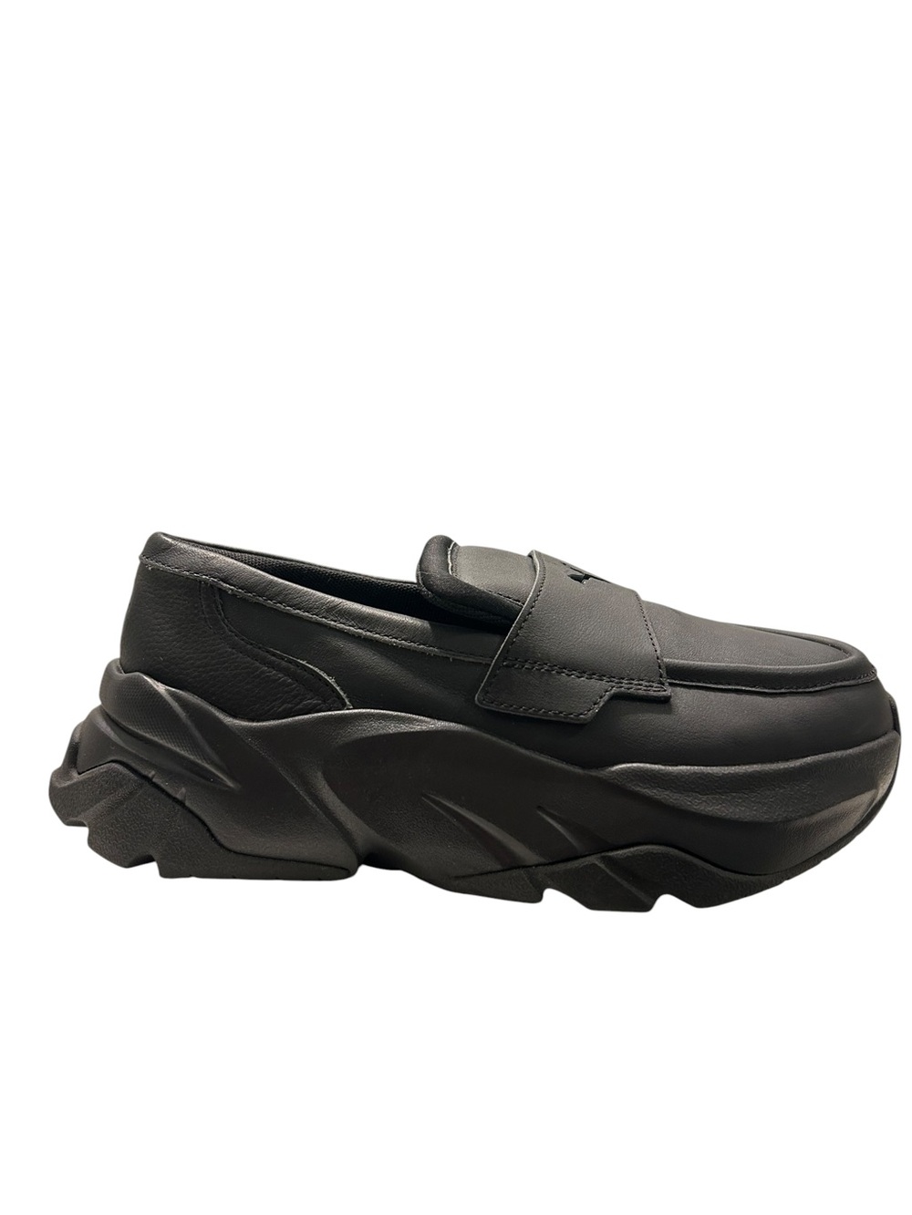 Puma Women's Soafyr Black Leather Loafers - Picture 9 of 14